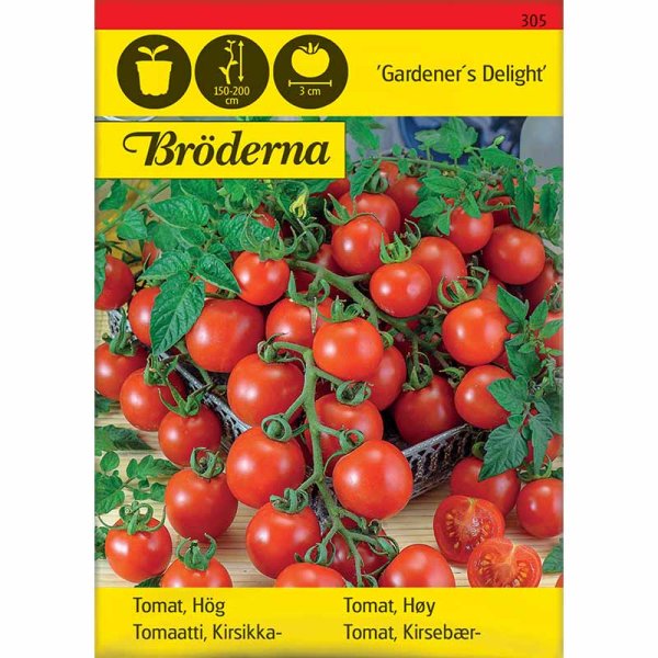 Zoomaa kuva kohteesta Kirsikkatomaatti 'Gardener´s Delight'
