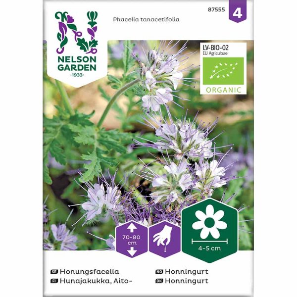 Zoomaa kuva kohteesta Hunajakukka blå Organic