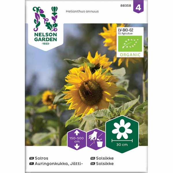 Zoomaa kuva kohteesta Giant Sunflower Organic