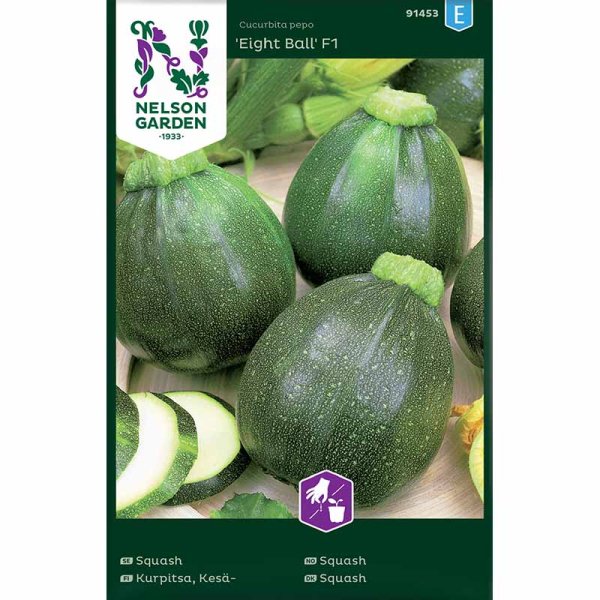 Zoom bilde av Squash / Sommersquash 'Eight Ball' F1