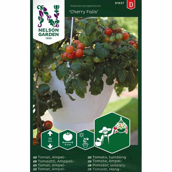 Zoomaa kuva kohteesta Tomato 'Cherry Falls'