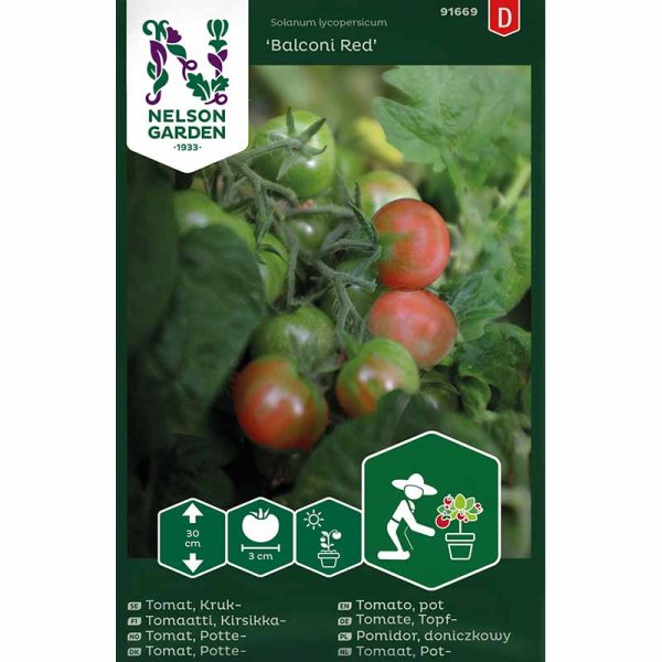 Zoomaa kuva kohteesta Tomato 'Balconi Red'