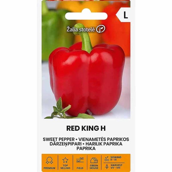 Zoomaa kuva kohteesta Paprika 'Red King' F1