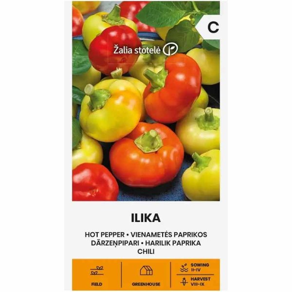 Zoomaa kuva kohteesta Paprika 'Ilika'