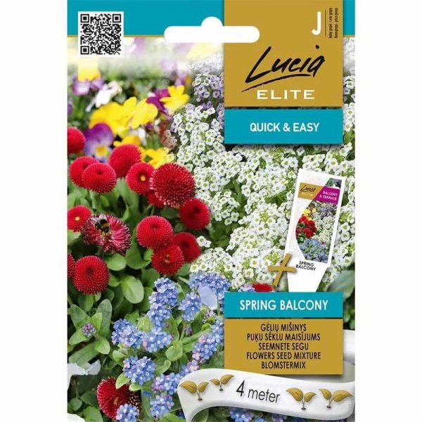 Zoom bilde av Blomstermiks 'Vårbalkong'