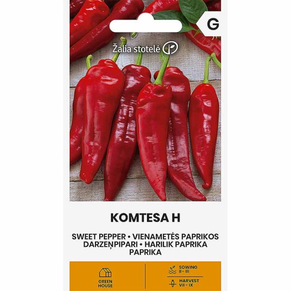 Zoomaa kuva kohteesta Paprika 'Komtesa' F1