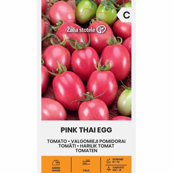 Zoomaa kuva kohteesta Tomaatti 'Pink Thai egg'