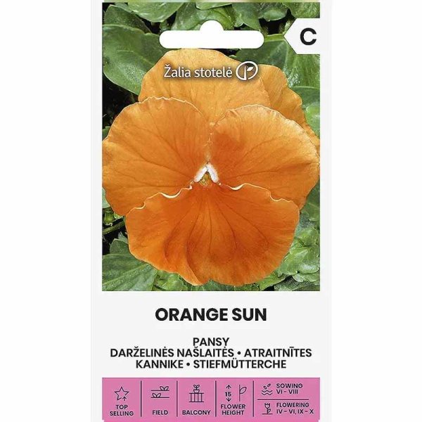 Zoomaa kuva kohteesta Orvokki 'Orange sun'