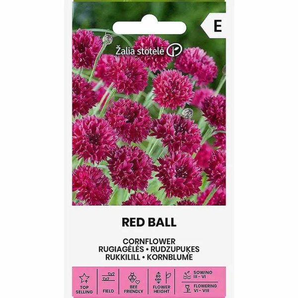 Zoomaa kuva kohteesta Ruiskaunokki 'Red ball'