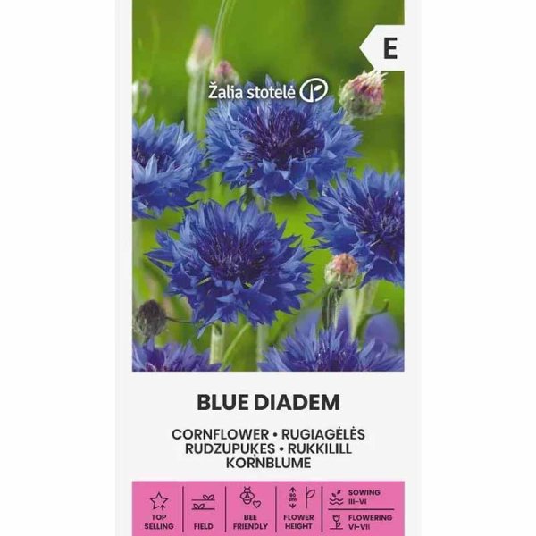 Zoomaa kuva kohteesta Ruiskaunokki 'Blue diadem'