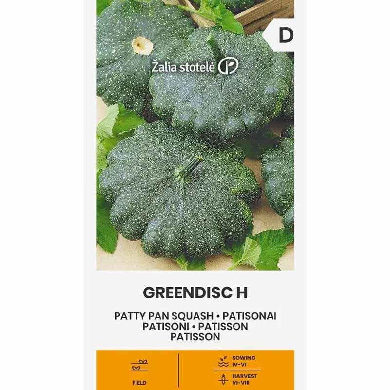 Tefatsquash 'Greendisc' h
